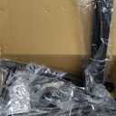 SUFAUY 80" Industrial Grade Clothing Rack for Hanging Clothes, Heavy Duty Double Rolling Portable Garment Coat Rack with Wheels, Load 400 LBS, Black