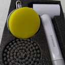 Electric Spin Scrubber, Power Cleaning Brush with 3 Heads, Cordless Waterproof Shower Scrubber with Dual Speed, Perfect for Cleaning Bathroom, Tile, Cars, Floor. Electric Scrub Brush for tub