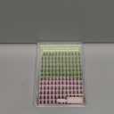 KEYYOU Fairy Lash Clusters 144Pcs D Curl Manga Lash Extension Eyelash Extension Wispy Natural Invisible Band Lash with Waterproof DIY Lash Extension at Home(Fairy-D-8-18MIX)