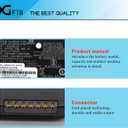 DGTECH 4620mAh Battery Replacement for Zebra Symbol TC70 TC77 BT-000318 TC75 TC70X BTRY-TC7X-46MA2 82-171249-01 82-171249-02 TC72 TC75GK TC720L TC700H TC77HL TC700K 3.7V 17.1Wh