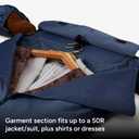 Halfday Convertible 2-in-1 Garment Duffel Weekender 45L, Carry On, Marine