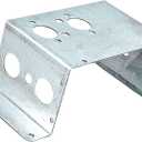 1Pack Air Diesel Parking Heater Base Mounting Bracket Floor Plate Forfor T5 Eberspacher Airtronic D2 Car Truck Diesel Heater-Sliver