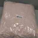 Amazon Basics Kids Plush Square Pillow, Soft Pink Room Dcor