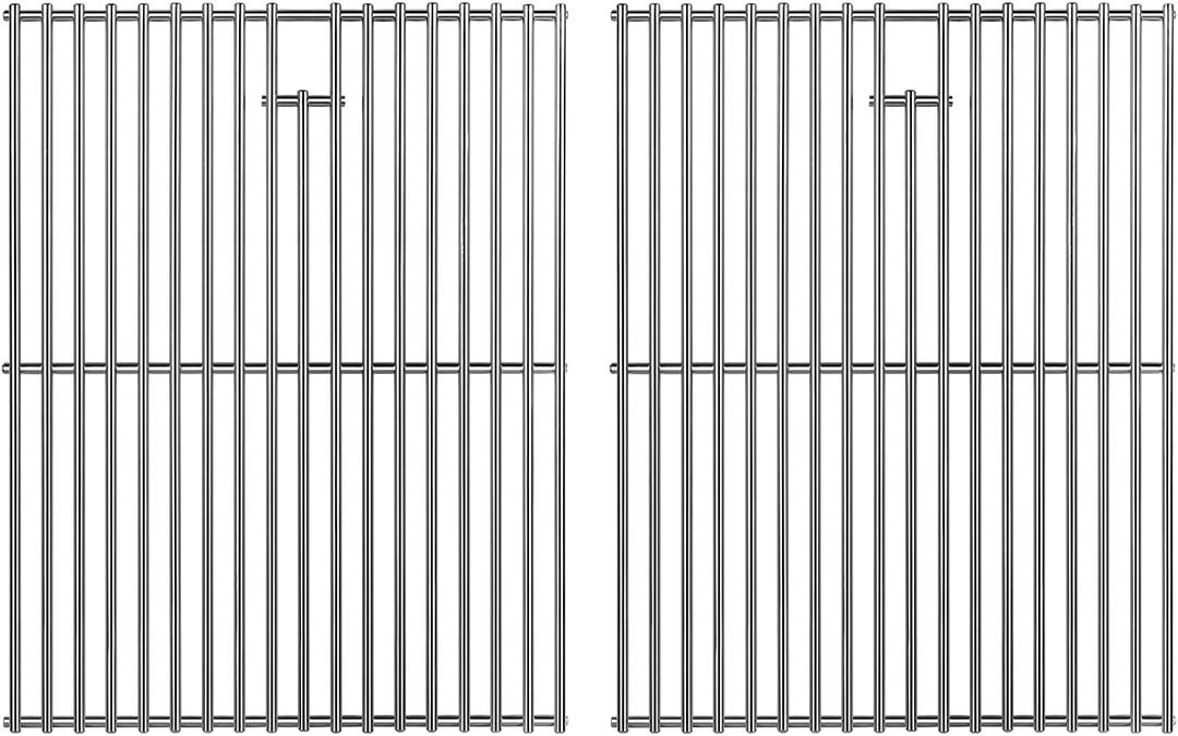 17 inch Grill Grates for Home Depot Nexgrill 720-0830H, 720-0830D Gas Grill Model, 17 x 13 Stainless Steel Cooking Grids Replacement Repair Parts