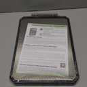 LOZOVIN Stainless Steel Cutting Board Anti-scratch Grid Design, Large 16"*11" Double Sided Non Toxic Cutting Board, Kitchen Metal Chopping Boards for Meat Veggies,Dishwasher Safe, Juice Groove