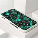 for Samsung Galaxy S23 Plus Case, Creative Pattern Ultra Thin Soft Phone Cover for Galaxy S23 Plus 6.6 inch, Handsome White