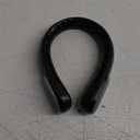 Neck Fan, Portable Personal Fan around Neck, 4000 mAh Battery Operated with LED Display, 3 Wind Speed, Fast Cooling, Ultra Quiet, USB Rechargeable Fan Men Women Outdoor Indoor (Black)