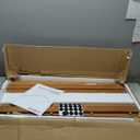 Gashell Wire Shelf Covers, Bamboo Wire Rack Covers for Pantry, Closet (5pcs, 32" W x 16" D)