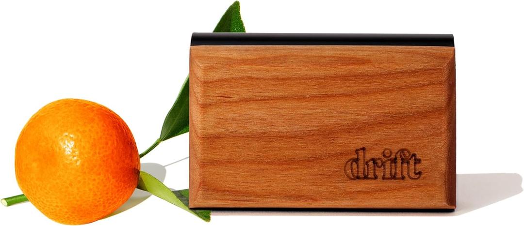 drift Car Air Freshener - Wood Air Freshener - Car Odor Eliminator - Grove Scent Starter Kit Black