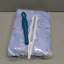 NEWE Duster Refills 20 PCS with Handle Compatible with Swiffer, 360 Degree Heavy Duty Dusting Kit with 4X Microfibers, Multi-Surface Dust Removing Tool for Cleaning Blinds Bookshelf Furniture