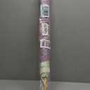 ThreeH Big Beatiful Umbrella with Arc Classic Wood Handle 16 Ribs 48" Windproof Sturdy Stick Rain Umbrella