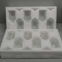 UMEIED 12 Pack 7.2oz Wine Glasses, Small Stemware for Red Wine, Port, Sherry, Dessert Wine, Crystal Clear Classic Glass Goblets Elegant Glassware for Restaurants, Bars, Home Use