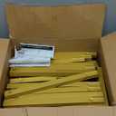 Wokceer 10x10 FT Backdrop Stand Heavy Duty Pipe and Drape Kit, Adjustable Gold Backdrop Stand for Wedding Birthday Party Photography Photo Booth Background Christmas Decoration