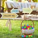 Plastic Easter Eggs Empty, 36 PCS Plastic Easter Eggs Fillable Bulk, Printed Bright Colorful Easter Eggs Decorations for Easter Eggs Hunt Party Favors Easter Basket Stuffers