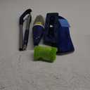 Microfiber Spray Mop for Floors Cleaning: Wet Dry Hardwood Floor Mops with 3 Washable Reusable Pads for Swiffer Powermop - Flat Mop with Sprayer for Tile Wood Laminate Vinyl Marble (Dark Blue)