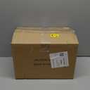 6 Inch Hooded Wall Vent with Screen and Damper,Wall Exhaust Vent Cover Cap,Dryer Vent Cover Outside,Exterior Wall Vent Hood Outlet Air Vent for Kitchen Range Hood Air Ventilation,Galvanized Steel,Whit