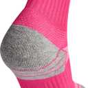 CWVLC Soccer Socks for Kids Youth Adult, Cotton Football Softball Baseball Socks (Pink)
