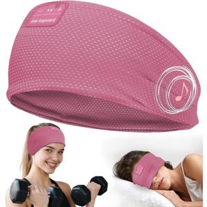 ink-topoint Sleep Headphones Bluetooth 5.4 Headphone, Sports Earphones with HD Stereo Speakers Breathable Sports Headphones for Running, Yoga, Travel, Sleeping, Ideal Gifts for Men Women