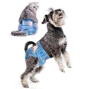 Pet Soft Dog Diapers Female, Doggie Diapers for Female Dogs, Disposable Super Absorbent Pet Diaper for Cats & Dogs in Heat Period, Urine Incontinence, S 60 Counts, Small