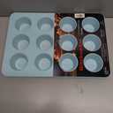 KitchenAid 12-Cup Nonstick Aluminized Steel Muffin Pan, Mineral Water