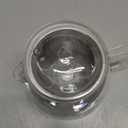 40OZ (1200ML) Glass Teapot with Infuser Stovetop Safe, Clear Glass Tea Pot Kettle, Borosilicate Tea Pot with Infusers Filter for Loose Tea, Tea Kettle Dishwasher Safe