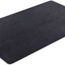 VersaTex Multi-Purpose Recycled Rubber Floor Mat for Indoor or Outdoor Use, Utility Mat for Entryway, Tool Bench, Garage, Under-Sink, Patio, and Door Mat; 36" x 60", Black