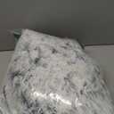 LUCKITTY Warm Fluffy Plush Cat Dog Tunnel Bed Under Christmas Tree Big Tube Playground Toys 3 FT Diameter Longer Crinkle Collapsible 3 Way, for Indoor Cat Kitty Kitten Puppy Rabbit Ferret White