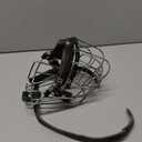 BRONZEDOG Dog Muzzle Adjustable Durable Metal Wire Basket for Large and Extra Large Dogs with Leather Straps Breathable, Drinkable, Training, Prevents Biting (Stainless Steel, Rottweiler)