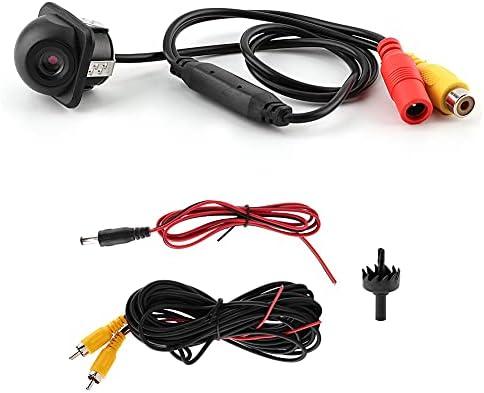 Keenso Car Backup Camera, Car Reversing Camera Waterproof Night Vision Reverse Camera Universal for Cars, SUVs, Vehicles, Trucks