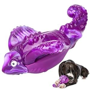 loncoldy Tough Dog Toys for Aggressive Chewers, Indestructible Chew Toys for Dogs, Interactive Large Dog Toy to Keep Them Busy, Super Chewer Dog Toy for Large Medium Breed, Gifts for Dogs