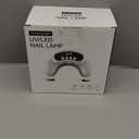 Nail Lamp - Gel Dryer, UV LED Light | Folding Curing Machine for Fingernail Polish Art Salon Gift Tool Home Quick Setting Portable Compact Device for Women Mother Girlfriend Sister dly Manicure