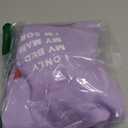 Comfortable Polycotton Dog Hoodie: Soft, Lightweight Puppy Vest for Small and Large Dogs, Highlighting The Heartfelt 'I Only Love My Bed, My Mama, I'm Sorry' Slogan Print Purple Large (L-(11~16lb) | Chest(~19.5"))