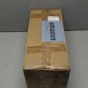 Handblown Clear Glass Globe Shade – 1.65" Fitter Opening – Replacement Lamp Shade for Pendant Lights, Chandeliers, Wall Sconces, Vanity & Ceiling Fixtures (3 Pack)