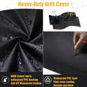 Premium 51" Grill Cover for Weber Spirit/Genesis Series - Heavy-Duty 600D Waterproof Cover with Air Vents - Fits Spirit 300, Spirit II 300, Genesis Series (51" L x 17.8" W x 42" H)