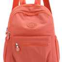 Loizziuy Mini Backpack Kawaii Backpack Large Capacity Aesthetic Backpack Cute Casual Travel Mochilas Daypacks (orange)