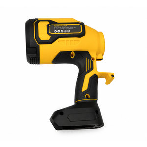 Cordless Paint Sprayer for 20V, 1360ml, Yellow, Plastic, Gun, Battery Powered