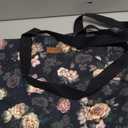 Maison d' Hermine Canvas Tote Bag for Women Cotton Canvas Reusable Shoulder Grocery Bags Handle Travel Mothers day Gifts (05 - Moody Florals)