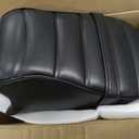 Passenger Pillion Seat with Passenger Anti Vibration Rubber Footpeg Mount Kit fits for Harley 2016-2022 Sportster Iron 883 XL883N Models