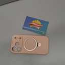 Compatible with iPhone 17 Pro Case with Magnetic Invisible Stand Compatible with Mag-Safe Military Drop Tested Shockproof Silicone 17 Pro Phone Cases for Women Men 6.3"Pink