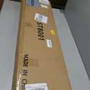 VASMIA Console Table, Entryway Table, Narrow Sofa Table, 39" Bamboo Hallway Table for Entryway, Living Room, Bedroom, Foyer, Black