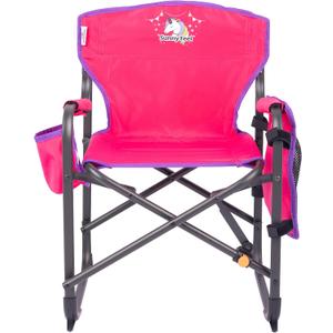 SUNNYFEEL Small Camping Chair, Portable Folding Aluminum Directors Chairs Lightweigh with Cup Hold, Pocket for Beach,Trip,Picnic,Outdoor Sports Events Foldable Camp Lawn Chair with Backpack Straps