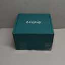 Anyday 4-Pc Microwave Cookware & Glass Food Storage Set with Glass Lids | Medium Plastic-Free Containers | Stackable Steamer with Vented Lid for Microwave-Safe Reheating & Steaming Vegetables, Rice (Frosted - Blueberry)