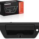 A-Premium Tailgate Handle Liftgate Latch Handle with Camera Hole Compatible with Ford F-150 F150 2015 2016 2017, Textured Black, Replace# FL3Z-9943400-BA, FL3Z9943400BA