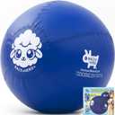 Race&Herd 30" Original XXL Herding Ball for Dogs - Herding Toys, Giant Dog Ball for Australian Shepherds, Border Collies - Durable Dog Outdoor Training Toy for Large Breeds & Horses (Ocean)