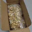 Caleihd Crinkle Cut Paper Shred Filler 1LB Shredded Paper for Gift Box Baskets Wrapping and Filling (Silver)