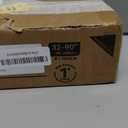 YaFex Heavy Duty Curtain Rods 32-90 Inch, 1 Inch Adjustable Gold Curtain Rod for Windows, Long Window Treatment Rods with Aluminium Finials, Easy Installation