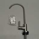 Drinking Water Faucet,Easy to Install Sink Water RO Faucet,Lead-Free Reverse Osmosis Faucets for Kitchen Bar Sink,Brushed Nickel SUS304 Stainless Steel (Medium)