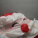 Danxilu Christmas Inflatables Outdoor Decorations 6 FT Santa with Wreath Built-in LED Lights, Inflatable Santa Claus Waving Hand Blow up Yard Decor for Outside Garden Lawn Xmas Holiday Party