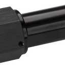 10AN Female to 3/4 Barb Hose Fitting Adapter Straight Swivel Aluminum Black