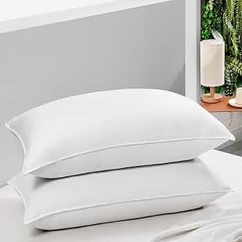 HARBOREST King Size Bed Pillow - Luxury Hotel Collection Down Alternative Pillows for Sleeping, 19 x 35 Inches